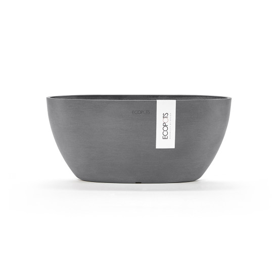 Γλάστρα Ecopots Sofia 29.5*13.5*13.4 Γκρί 