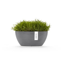 Γλάστρα Ecopots Sofia 29.5*13.5*13.4 Γκρί 