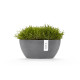 Γλάστρα Ecopots Sofia 29.5*13.5*13.4 Γκρί 