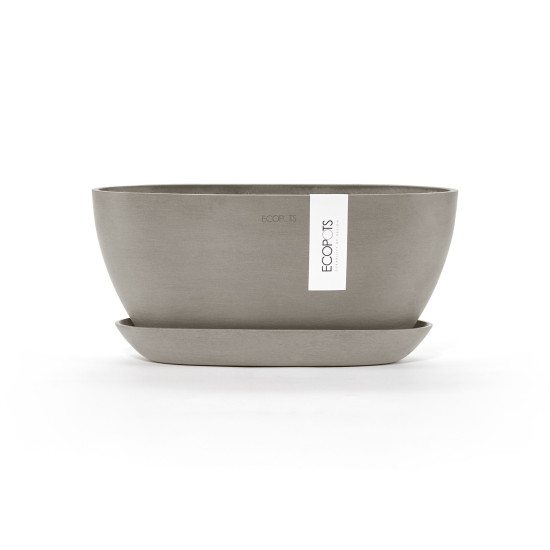 Γλάστρα Ecopots Sofia 30*14*13 Taupe 
