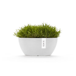 Γλάστρα Ecopots Sofia 29.5*13.4*13.5 Λευκή 
