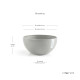 Γλάστρα Ecopots Brussels 25*12 Λευκό Γκρί Γλάστρα Ecopots Brussels 25*12 Λευκό Γκρί