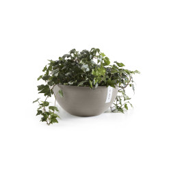 Γλάστρα Ecopots Brussels 25*12 Taupe 