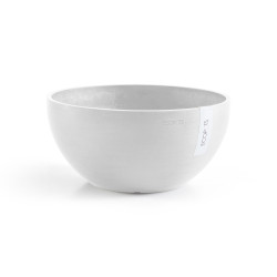 Γλάστρα Ecopots Brussels 25*12 Λευκό